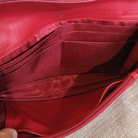 Chanel Red Caviar CC Timeless Bag Bifold Wallet Grained Calfskin.. - Picture 13 of 16